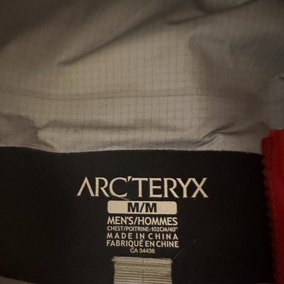 BNWT RARE COLOR FLARE Arc’teryx Alpha AR Jacket Men’s Medium GORE-TEX PRO - Picture 12 of 16